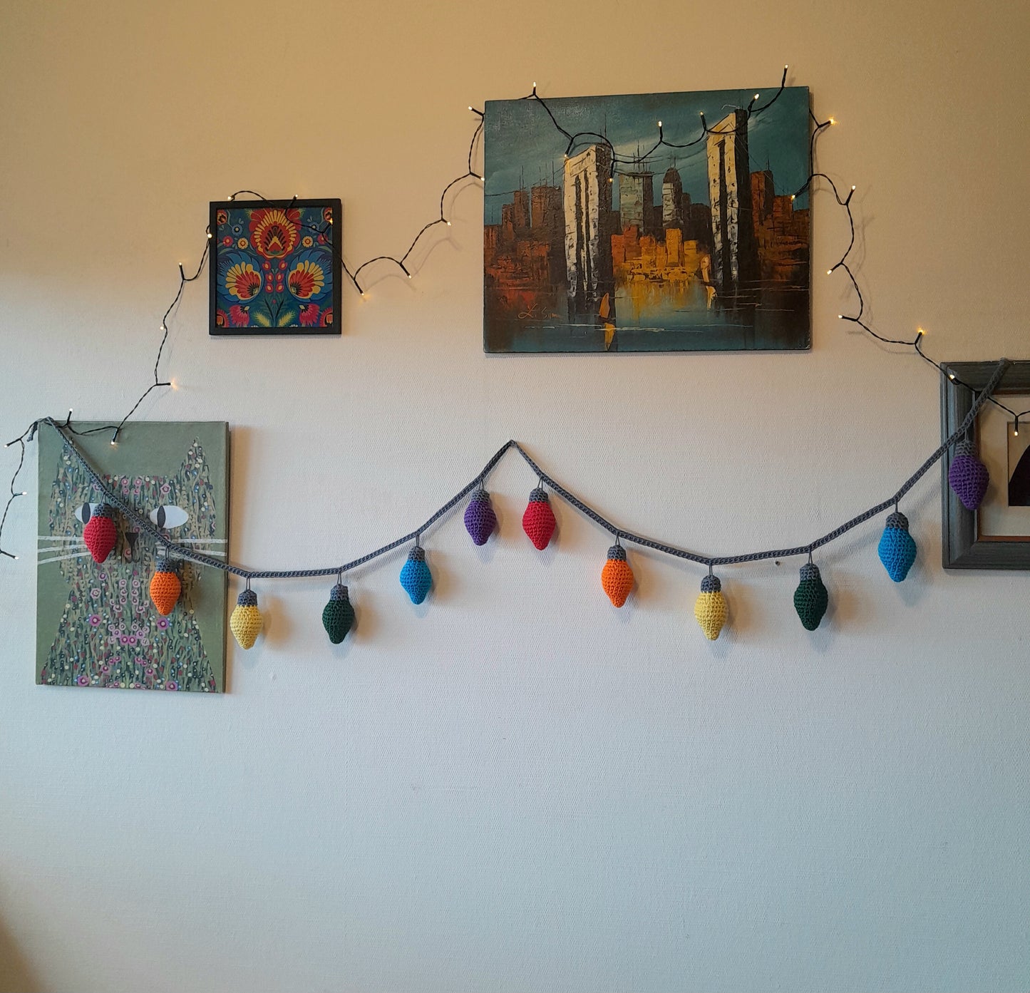 Crochet 🎄 Christmas Lights