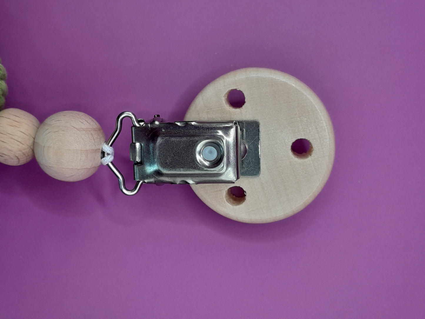 Crochet Pacifier Clip