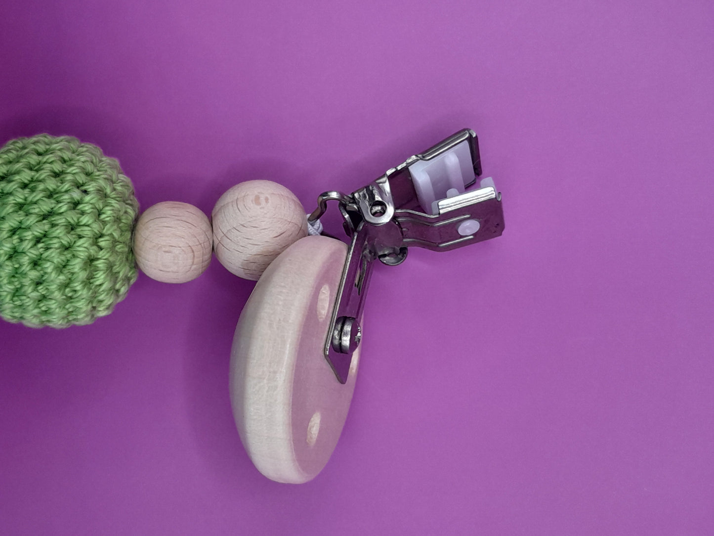 Crochet Pacifier Clip