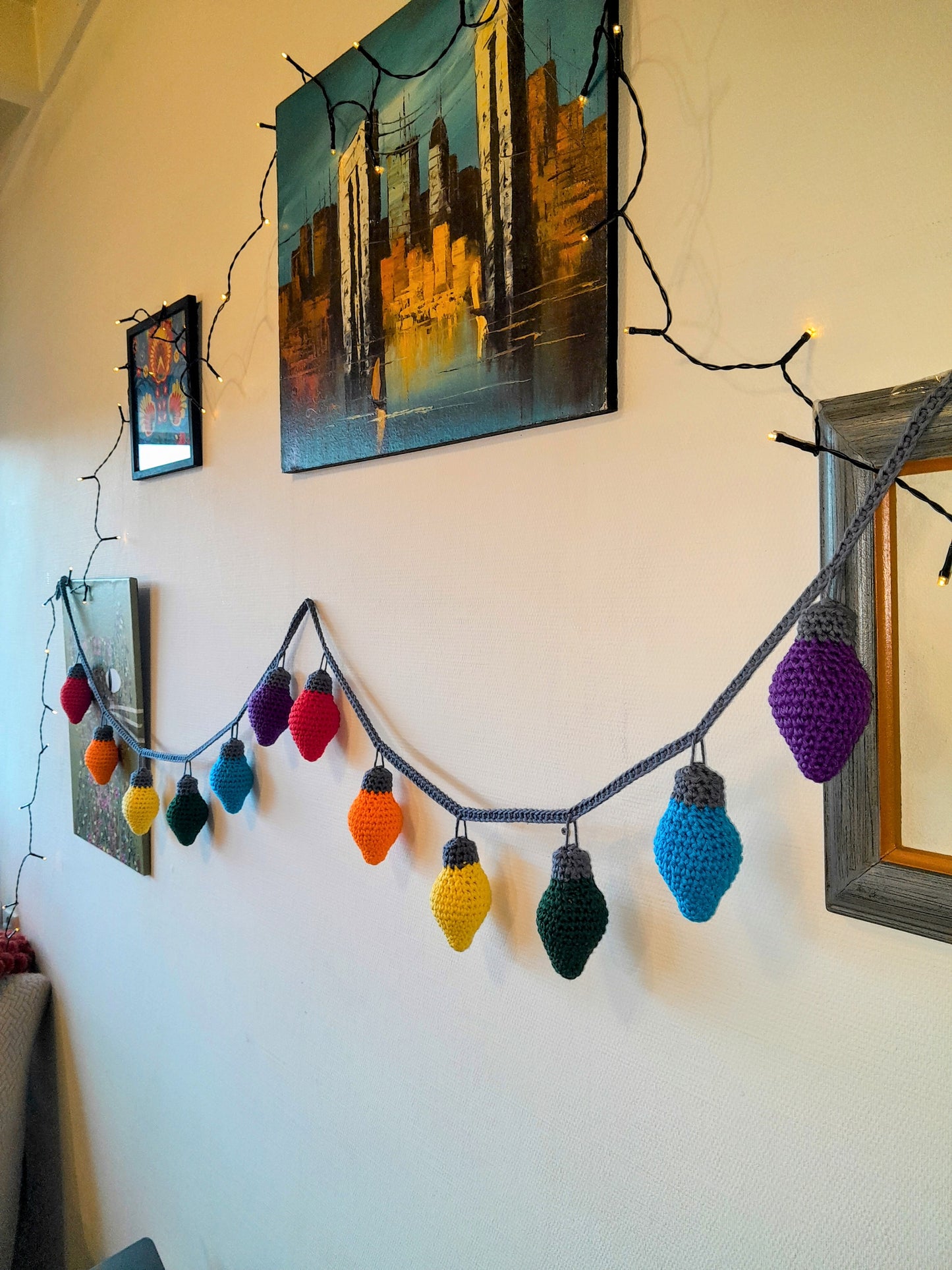 Crochet 🎄 Christmas Lights