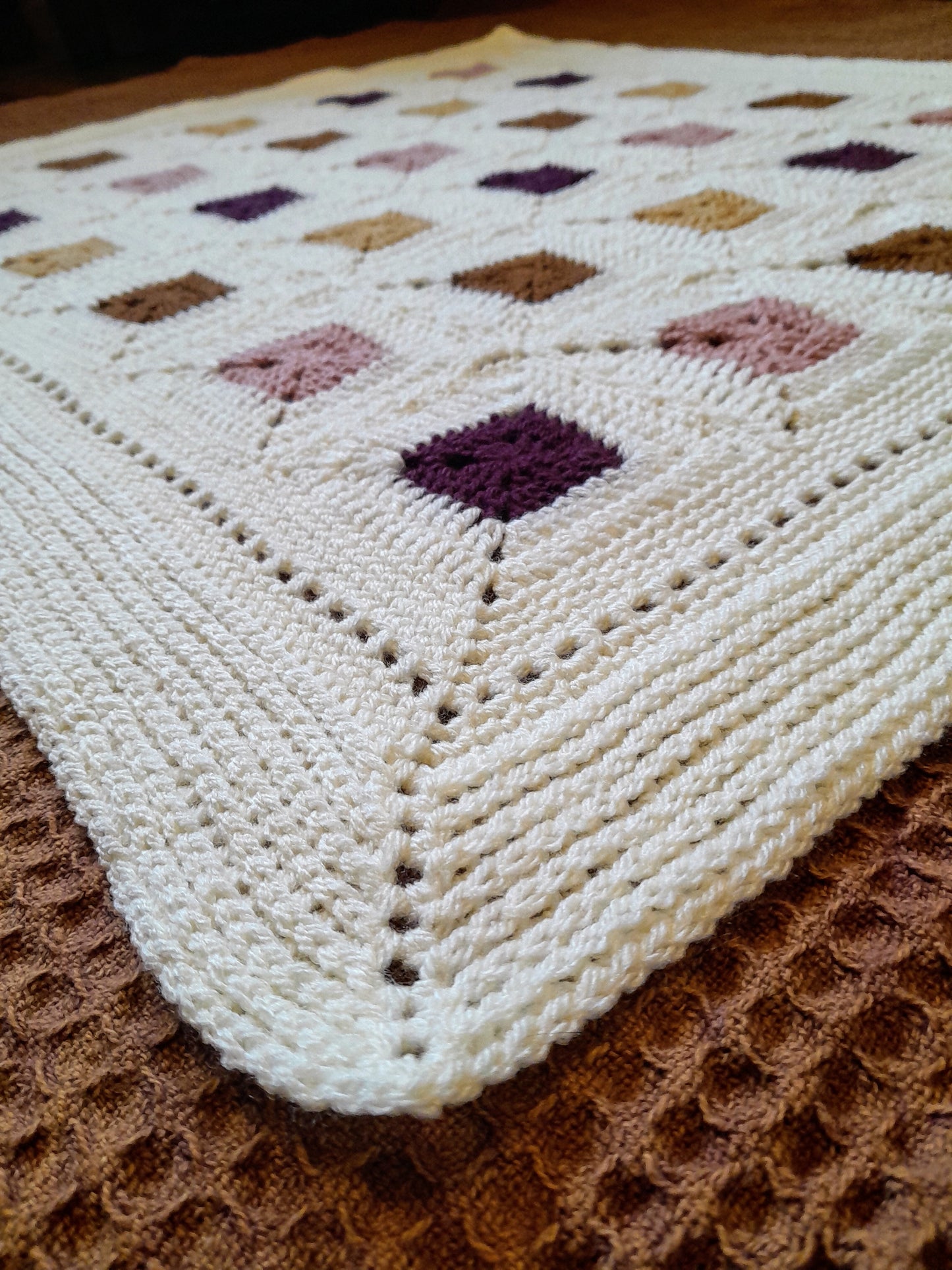 ▫️Little Squares Baby Blanket ▫️