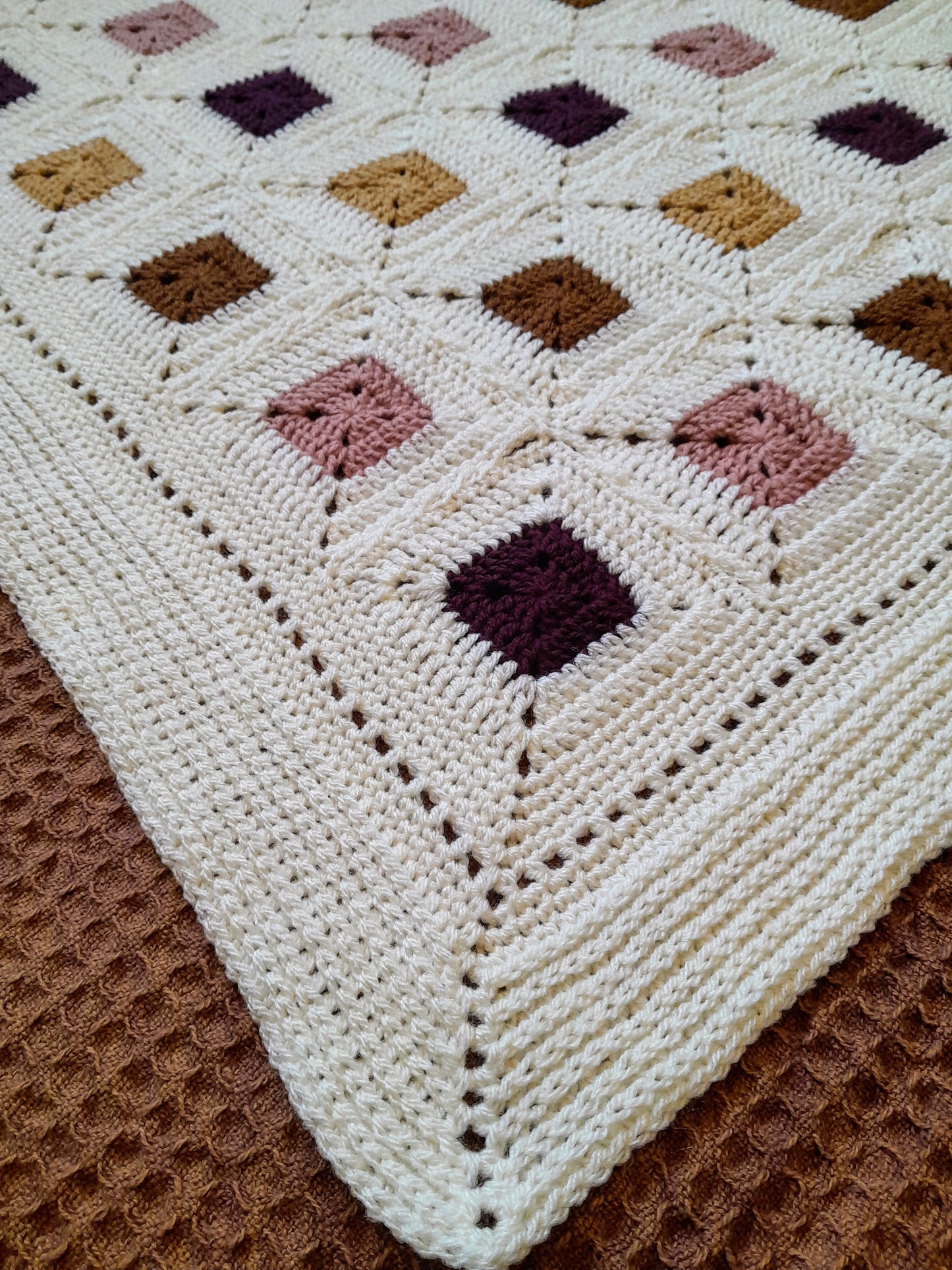 ▫️Little Squares Baby Blanket ▫️