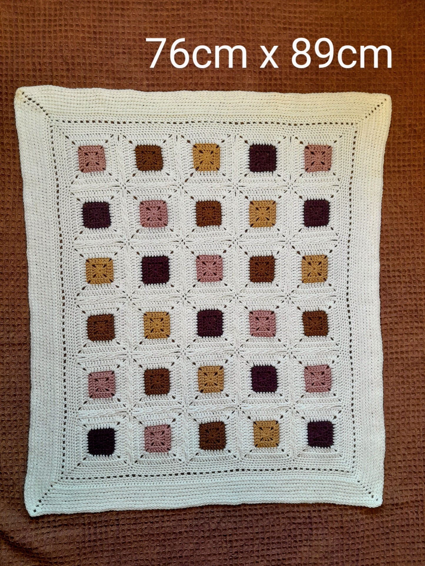 ▫️Little Squares Baby Blanket ▫️