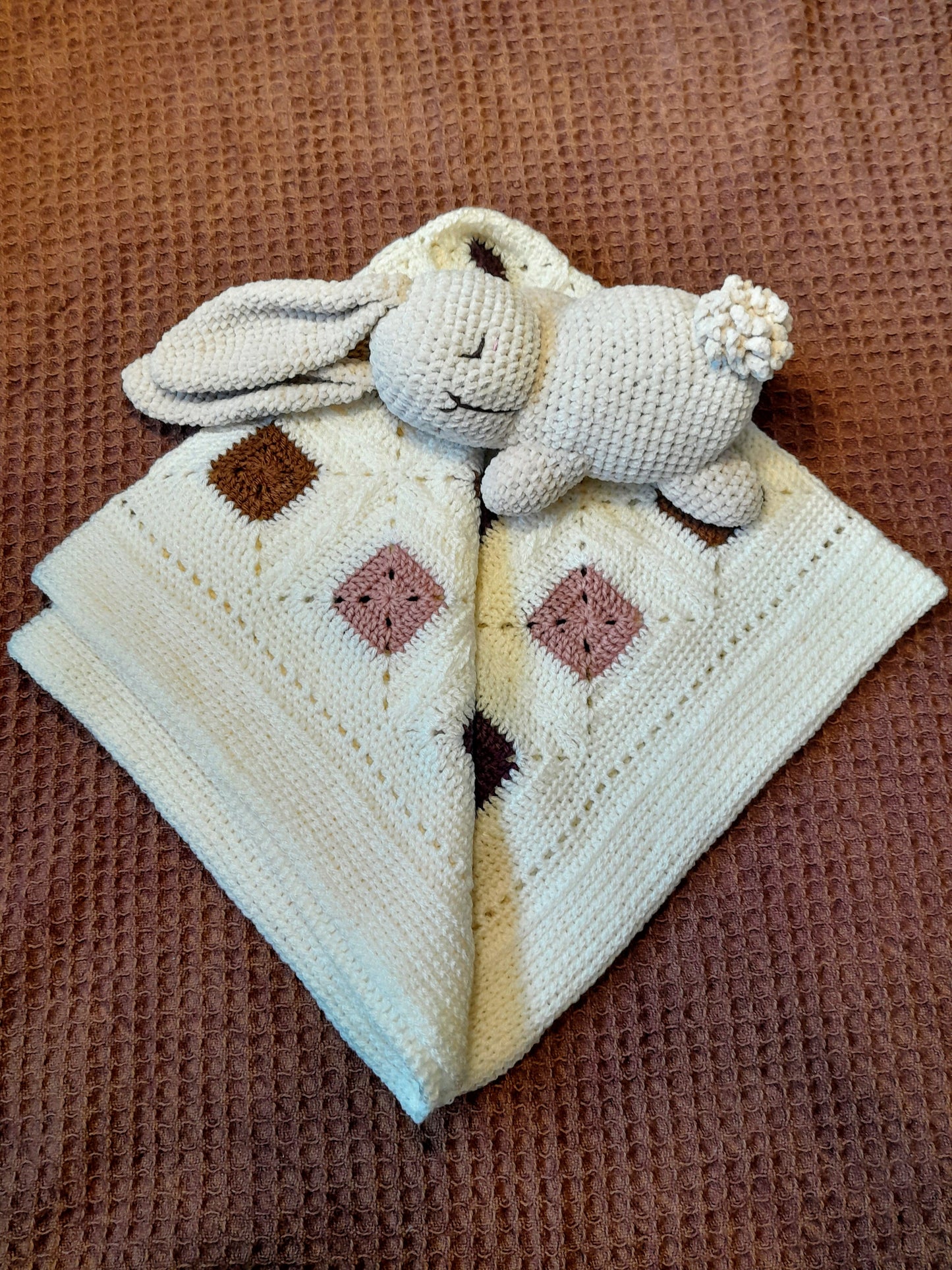 ▫️Little Squares Baby Blanket ▫️