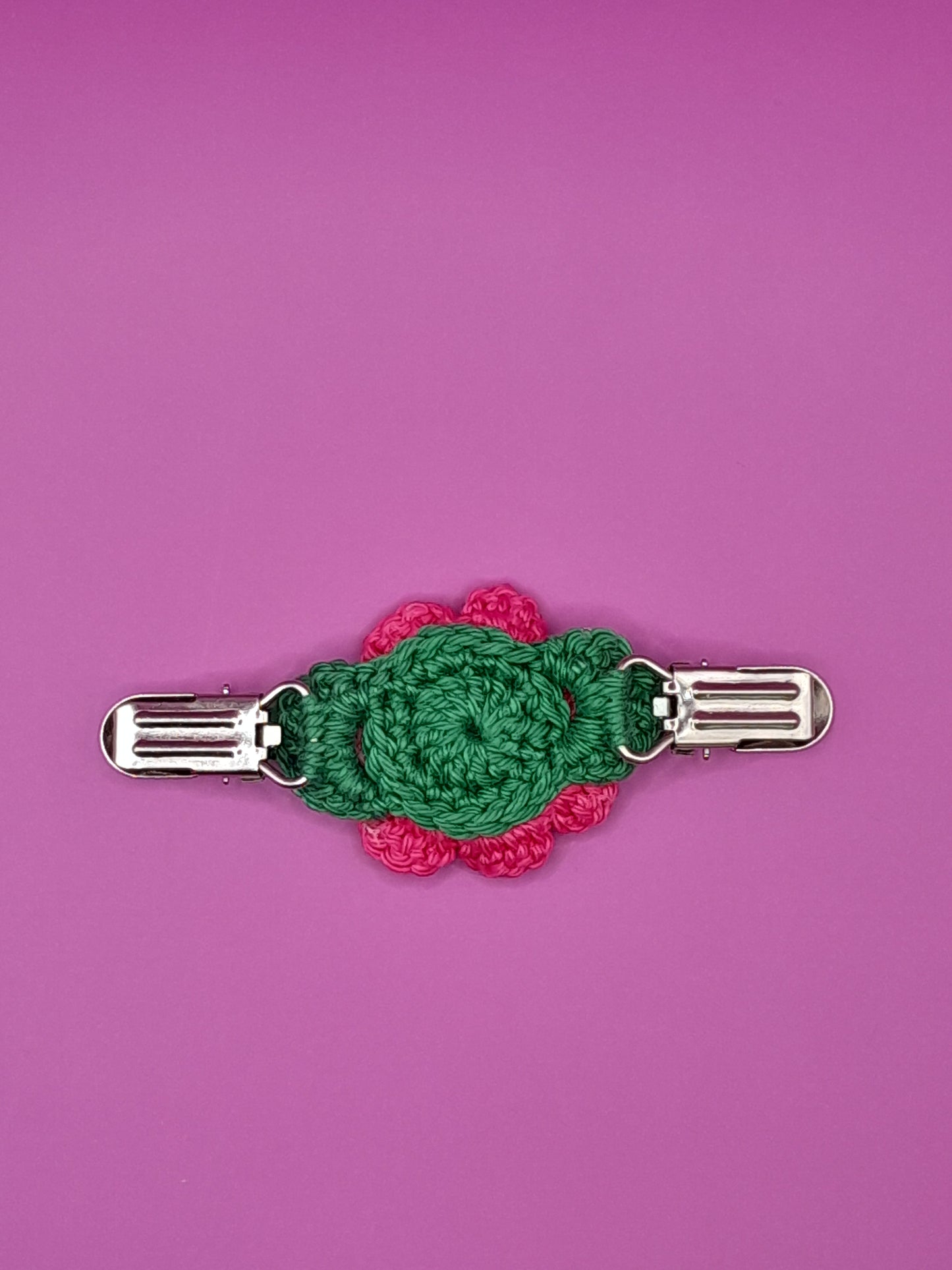 Crochet Flower Brooch