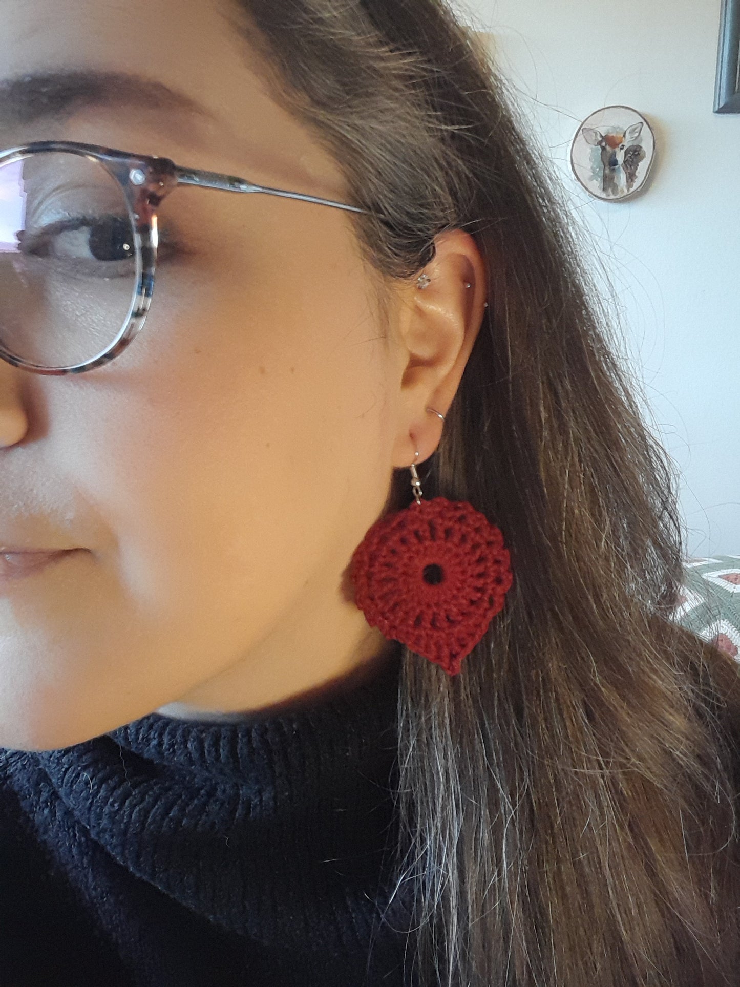 Crochet Earrings "Filigrana"