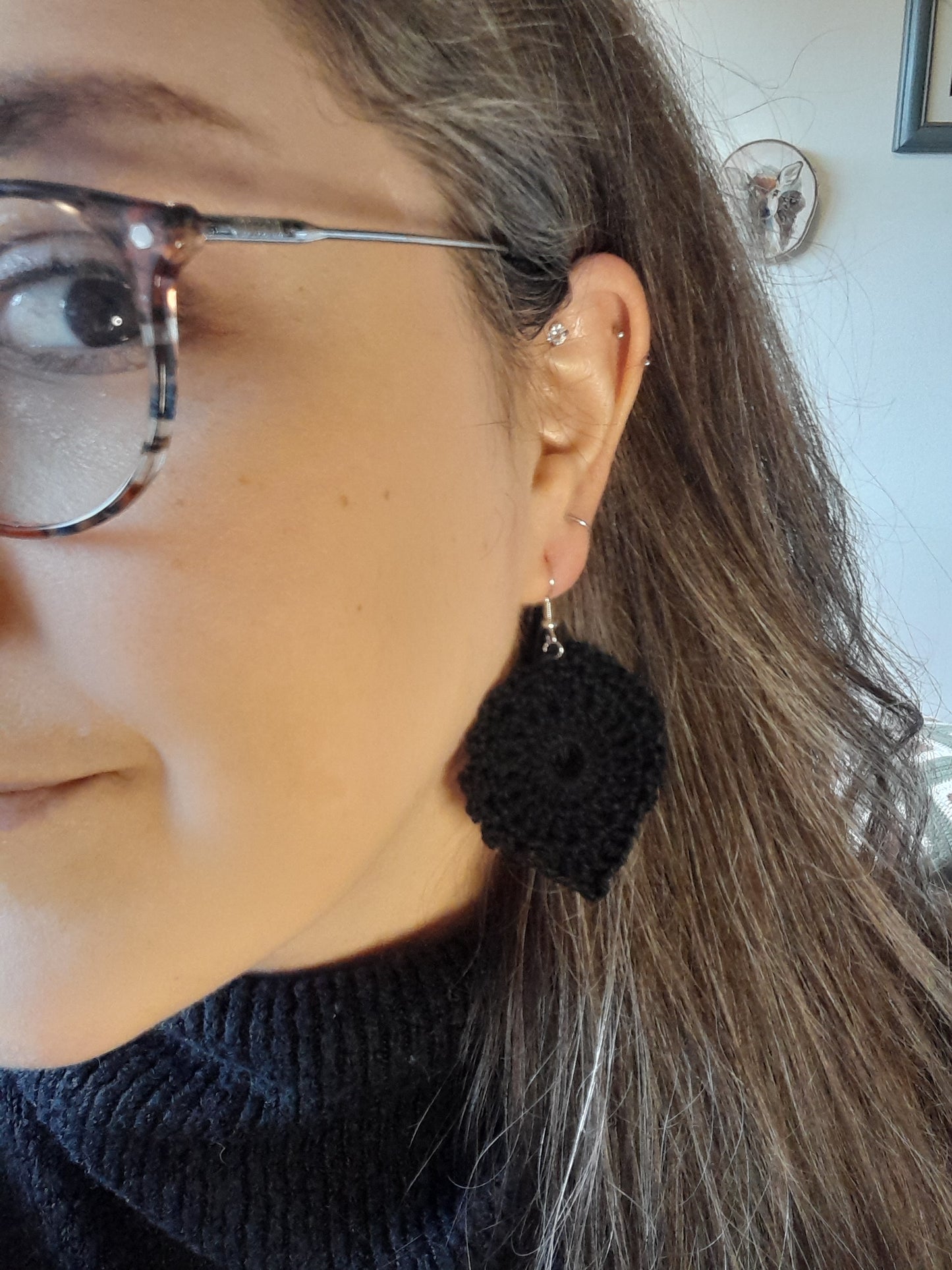 Crochet Earrings "Filigrana"