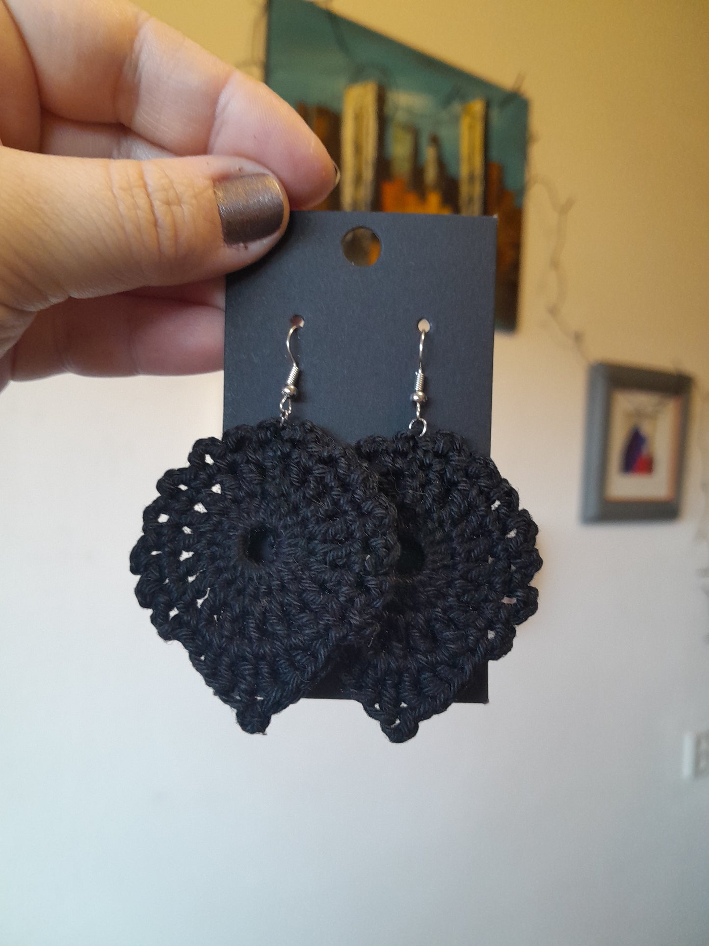 Crochet Earrings "Filigrana"