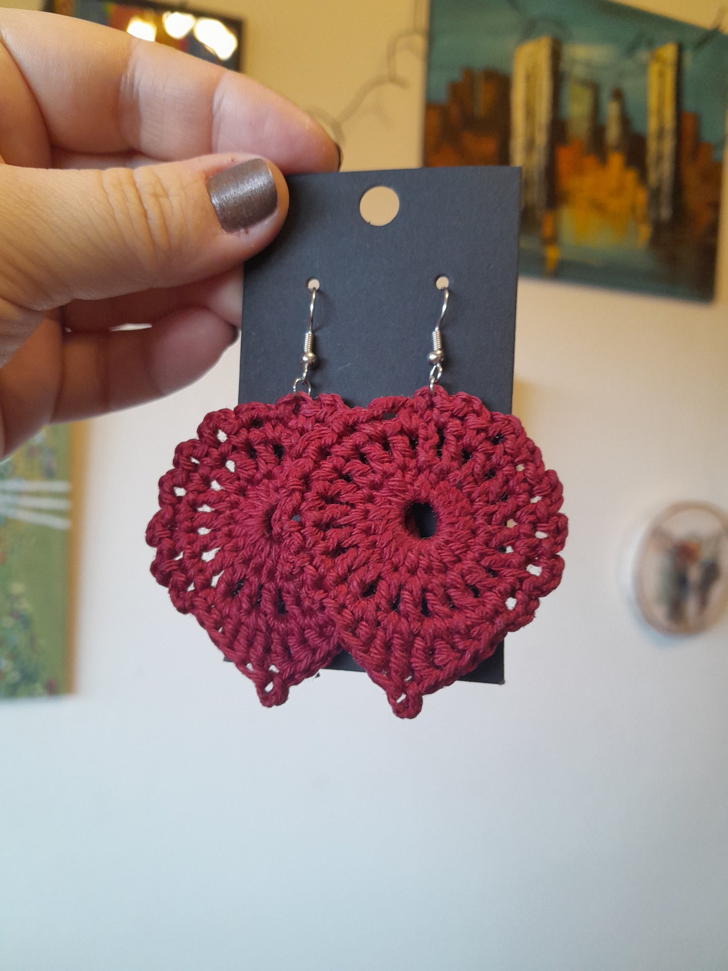Crochet Earrings "Filigrana"